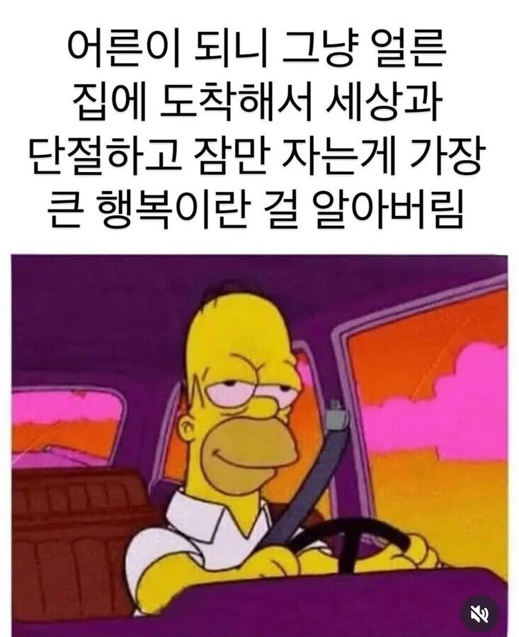 어른이 되고 깨달은 가장 큰 행복