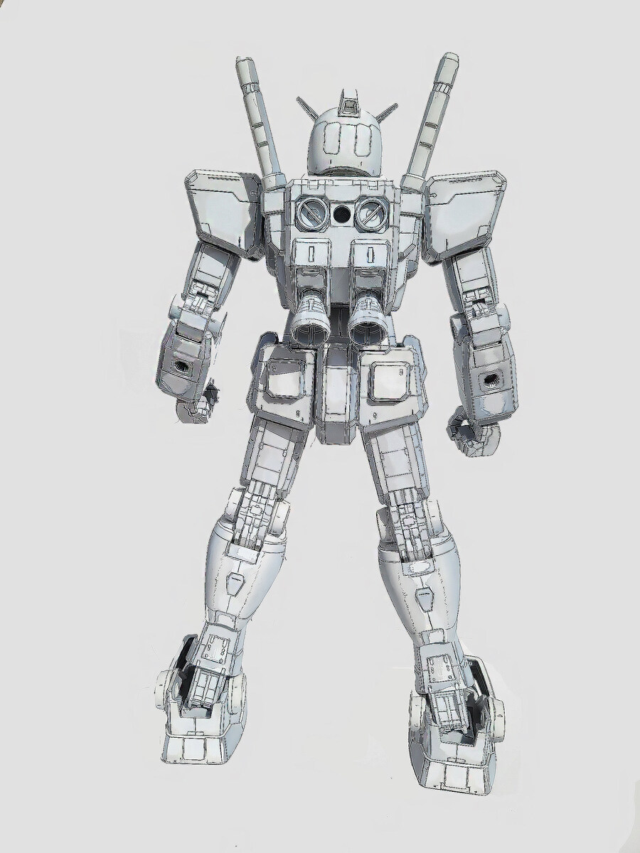 (103)메가사이즈 퍼스트건담 스케치버전도색_4.jpg