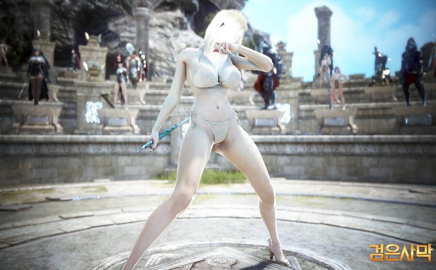 [검은사막] 생활 컨텐츠용 '레인저' 2025년 한정 비키니 착용샷&움짤_31.jpg