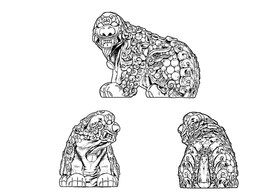 경복궁의 '해치(해태)'로 키캡키링 만들기_6.jpg
