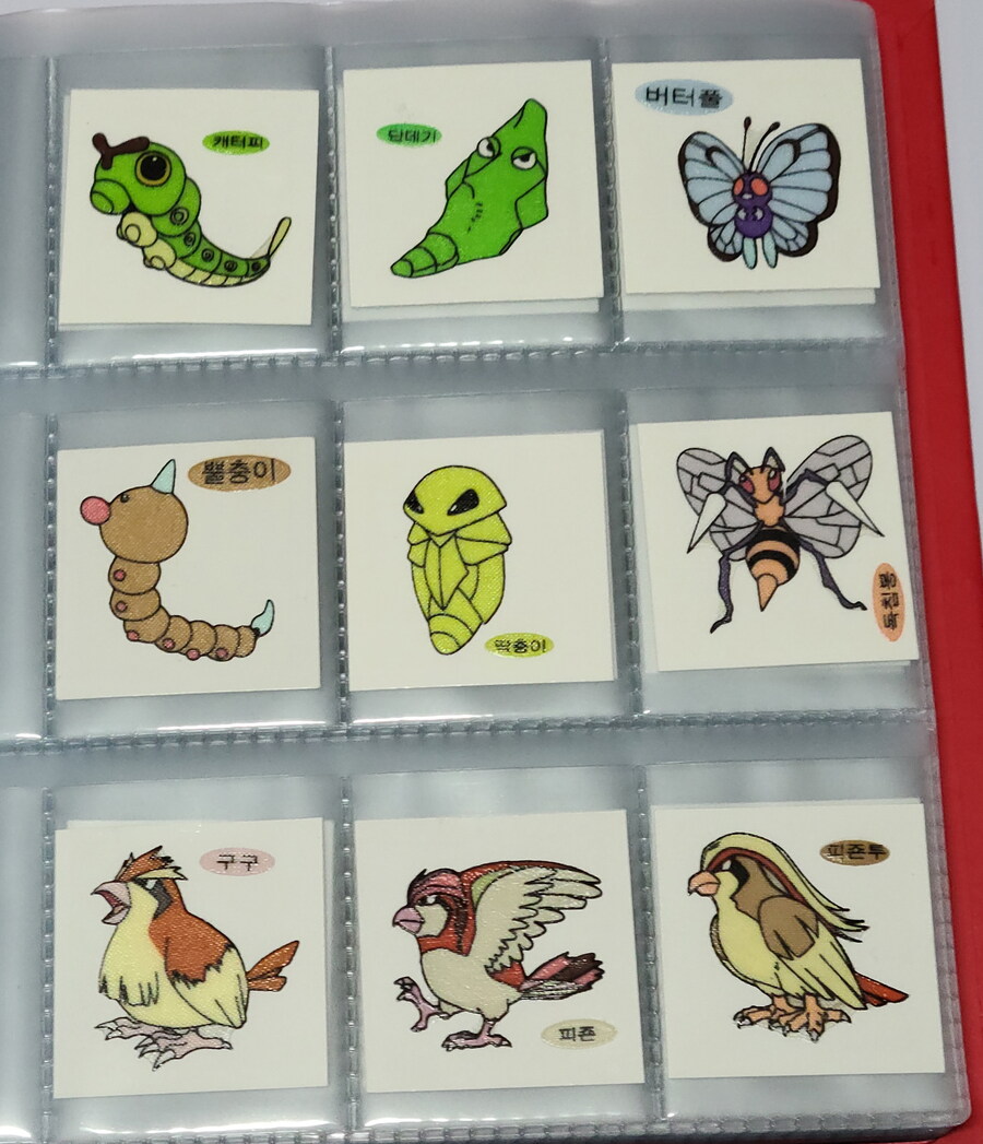 포켓몬스터 띠부띠부씰 구버전 초판 151마리 컴플리트_5.jpg