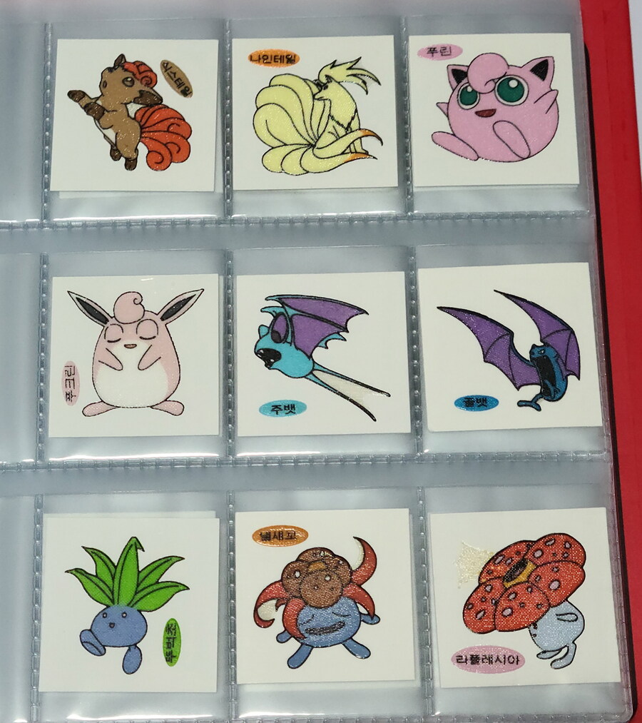 포켓몬스터 띠부띠부씰 구버전 초판 151마리 컴플리트_8.jpg