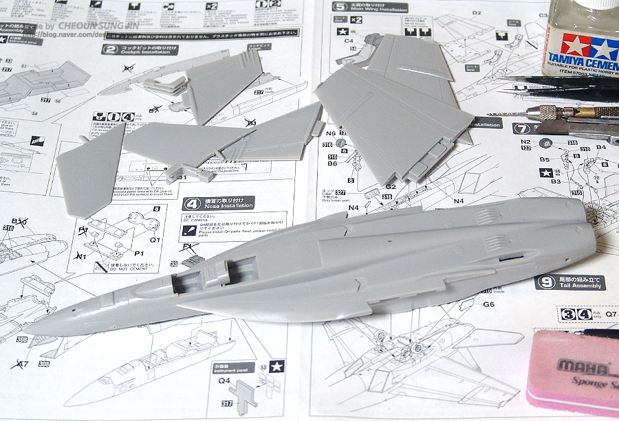 F/A-18F Super Hornet `Top Gun`프라모델_6.jpg