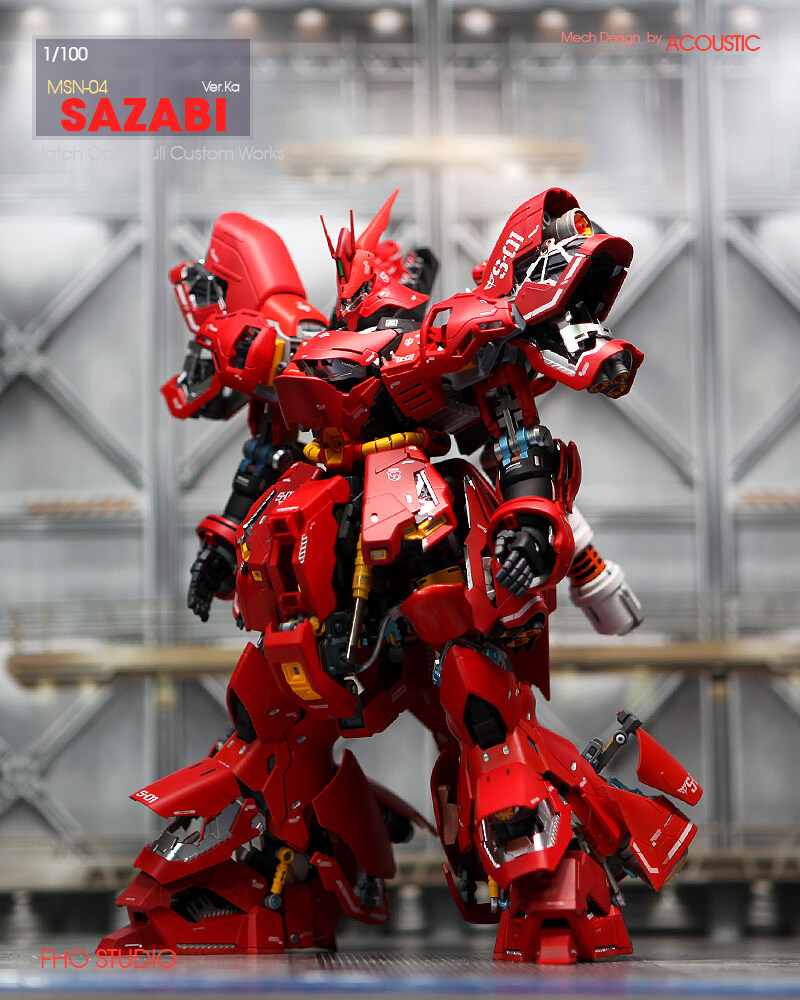 MSN-04 SAZABI Hatch Open Full Custom 제작완성_1.jpg