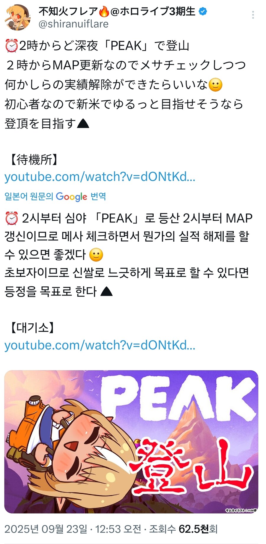 버튜버) 새벽 2시에 방송켜서 등산하는 사람이 어ㄷ_1.jpg