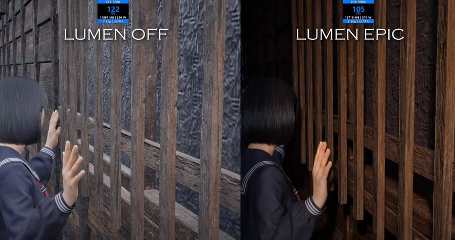 사일런트 힐 F - Lumen 옵션 ON / OFF 비교_15.jpg