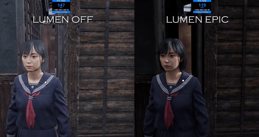 사일런트 힐 F - Lumen 옵션 ON / OFF 비교_16.jpg