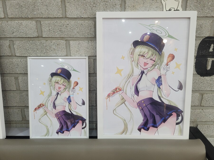 블루아카이브) 맘스터치 백석. 노조미 일러스트 배포 행사._5.jpg