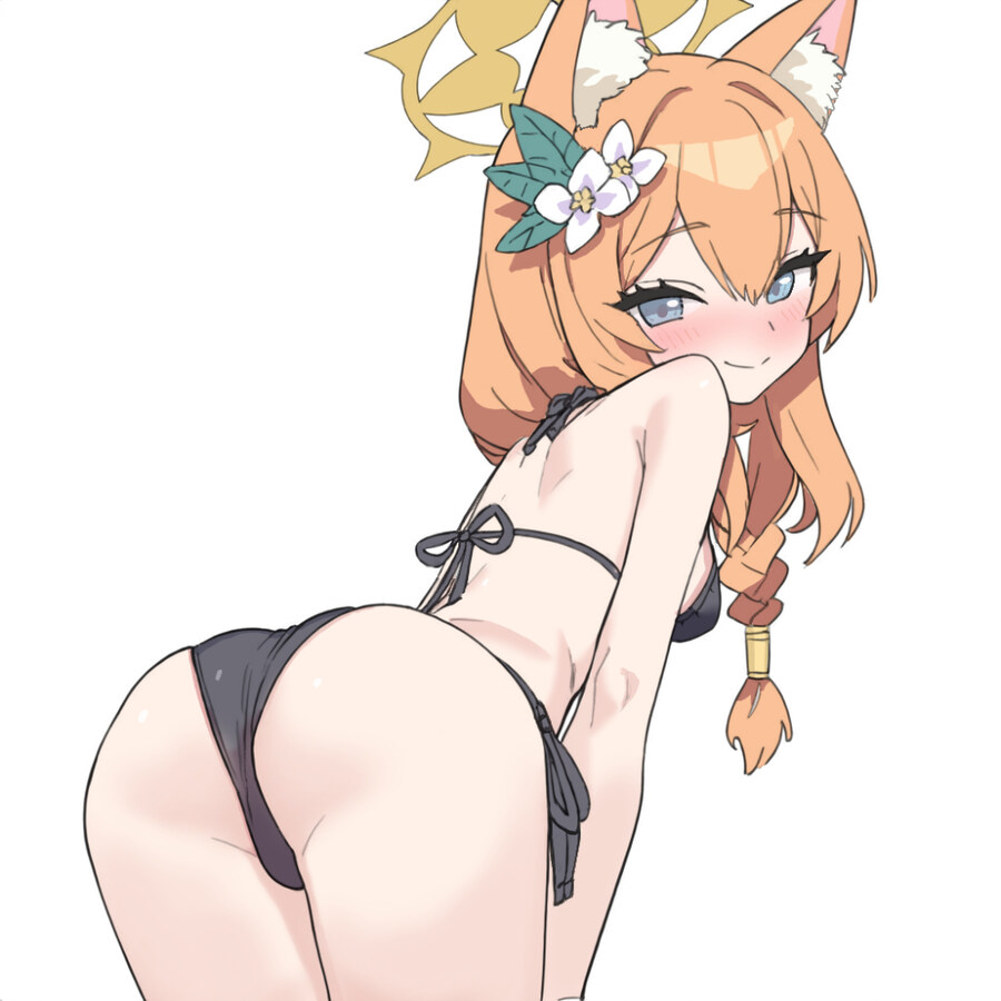 블루아카) 검정비키니 마리 그렸어요_1.jpg