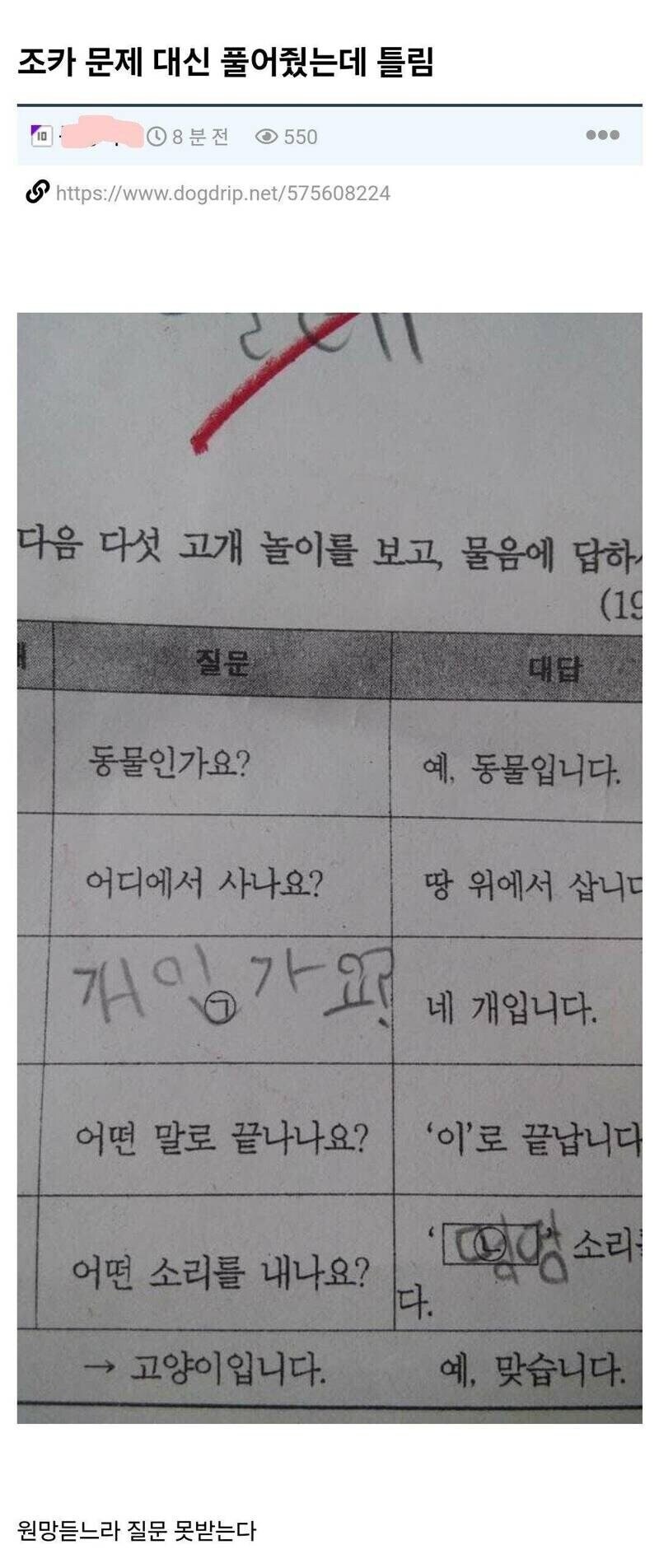 조카 문제 대신 풀어줬는데 틀림_1.jpg