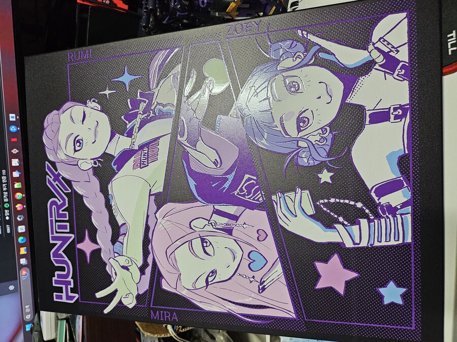 케이팝) 데몬 헌터스 어제 도착한 공식 메탈 포스터_3.jpg