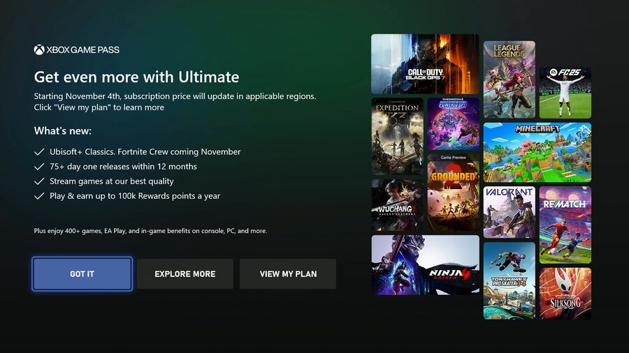 XBOX 콘솔 부팅시 XBOX 게임패스 얼티밋 광고가 표시된다_1.jpg