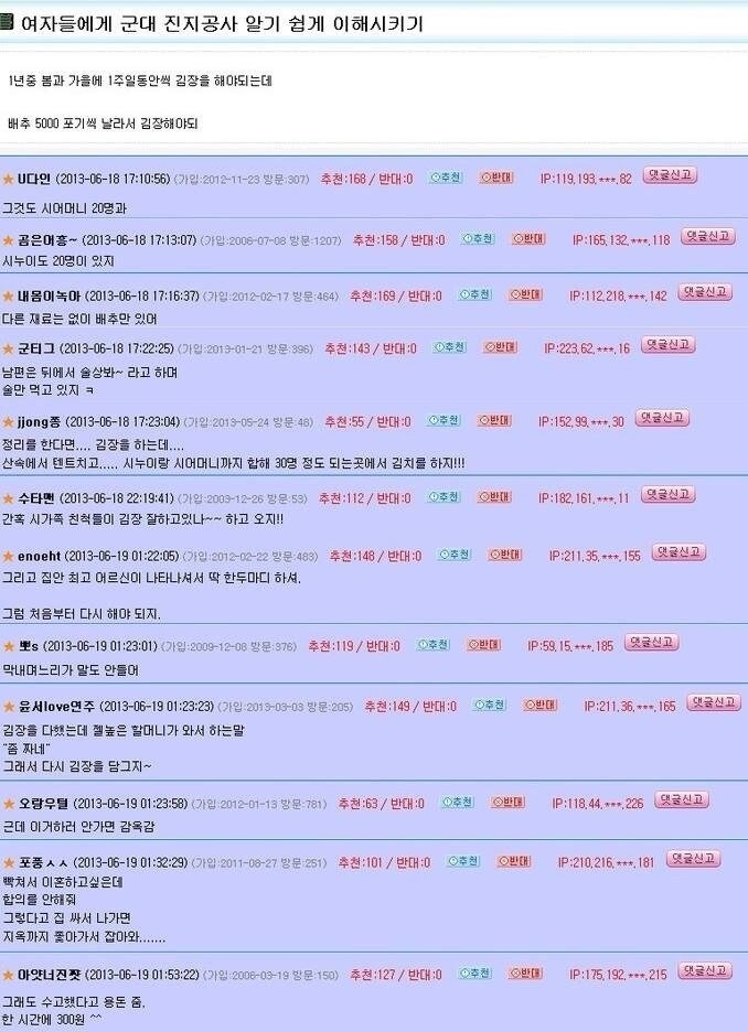 여자들에게 군대 진지공사를 알기쉽게 이해시키기_1.jpg