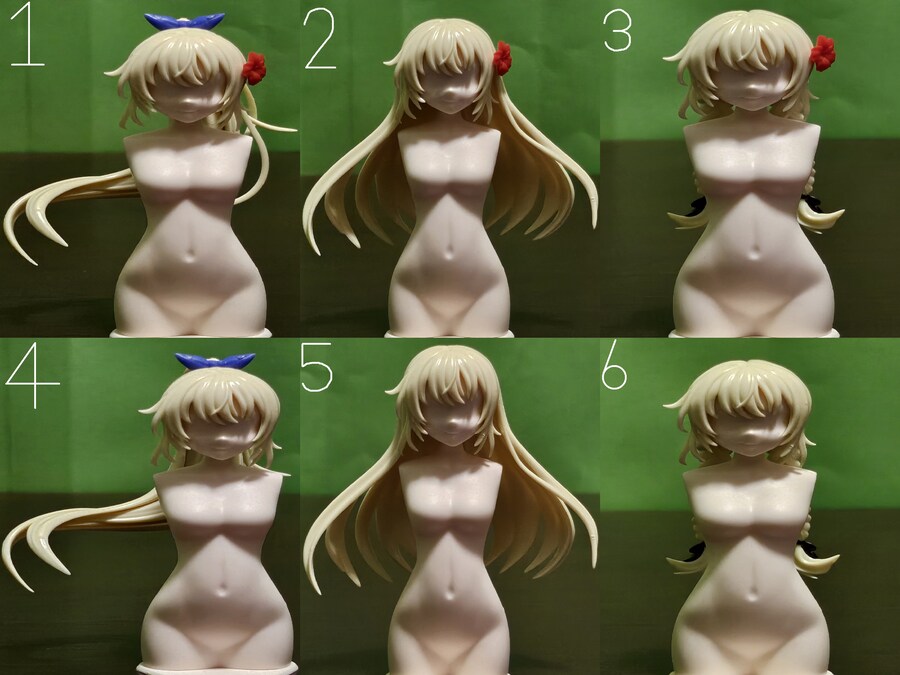 야쿠시지 쿠온 카가리비 마리아 의상 Ver & 어레인지 위그 히메 컷 포니테일_77.jpg