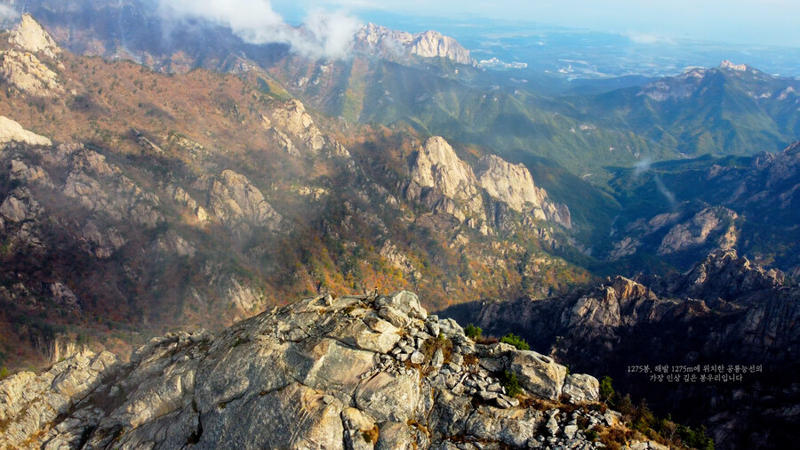 공룡능선 절벽에서 뛰어내리면서 촬영을 해봤습니다 9:50 운해영상을 즐겨보세요!_19.jpg
