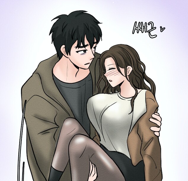 (후방주의) 옛날 본캐가 케이크에서 나옴 7-1화 최면지렁이_1.png