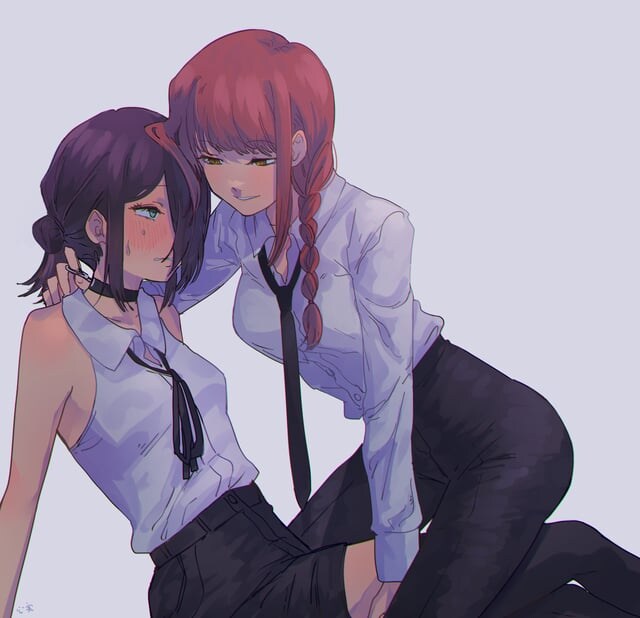 백합) 체인소맨 레제 × 마키마_1.jpg