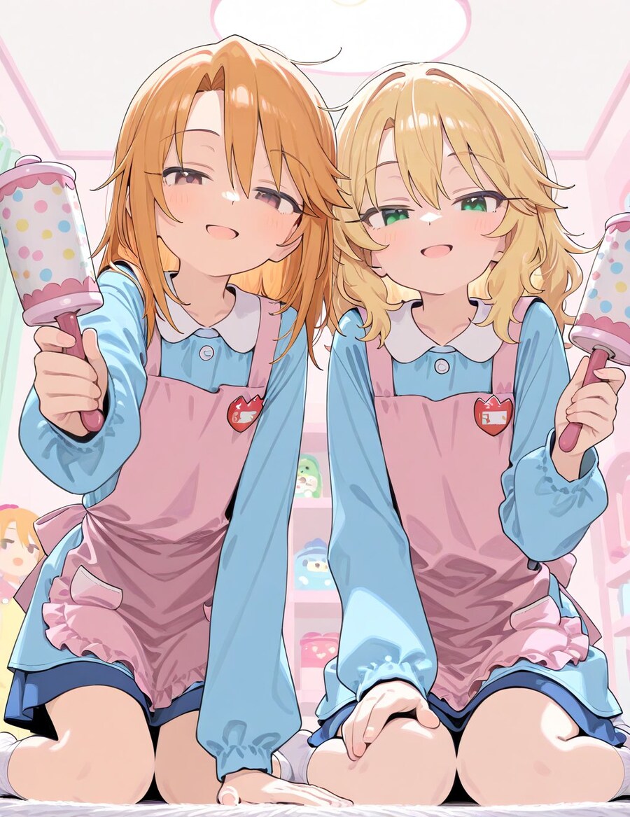@) 프로듀서가 꼬마가된걸 발견한 모모카.ai_2.jpg