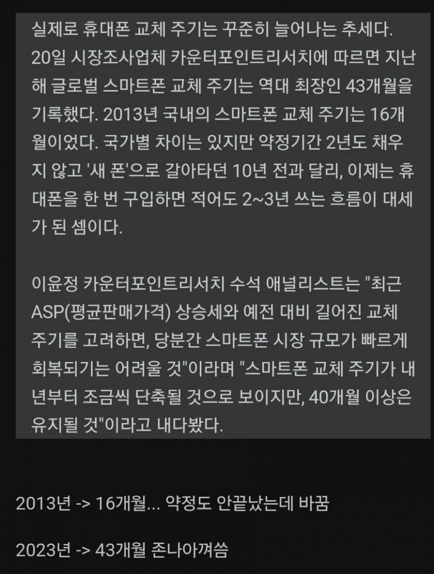 점점 늘어나는 핸드폰 교체주기.jpg_1.jpg
