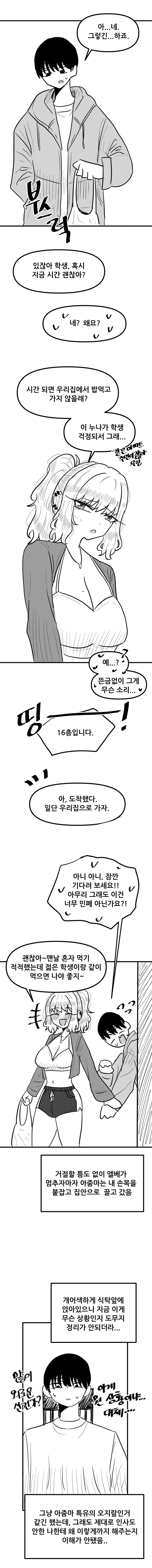 갸루 아줌마한테 밥을 얻어먹는 만화.manga_4.png