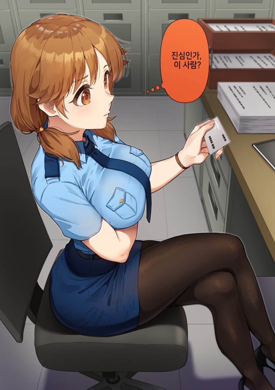 @)경찰관에게 아이돌 권유하는 .manwha_9.png
