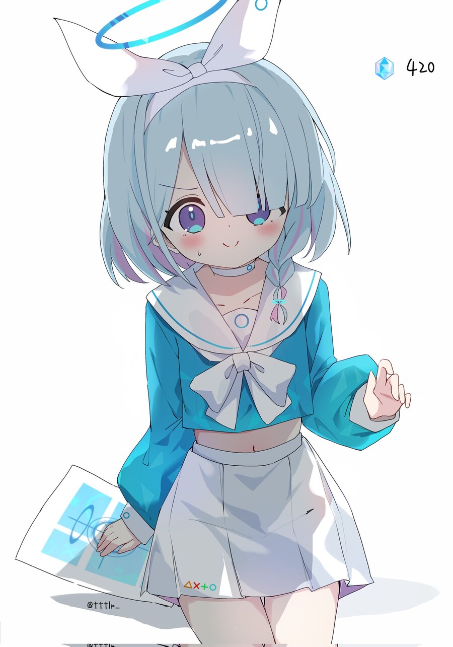 블루아카) 아로나 이 못뗀 기지배..._1.jpg