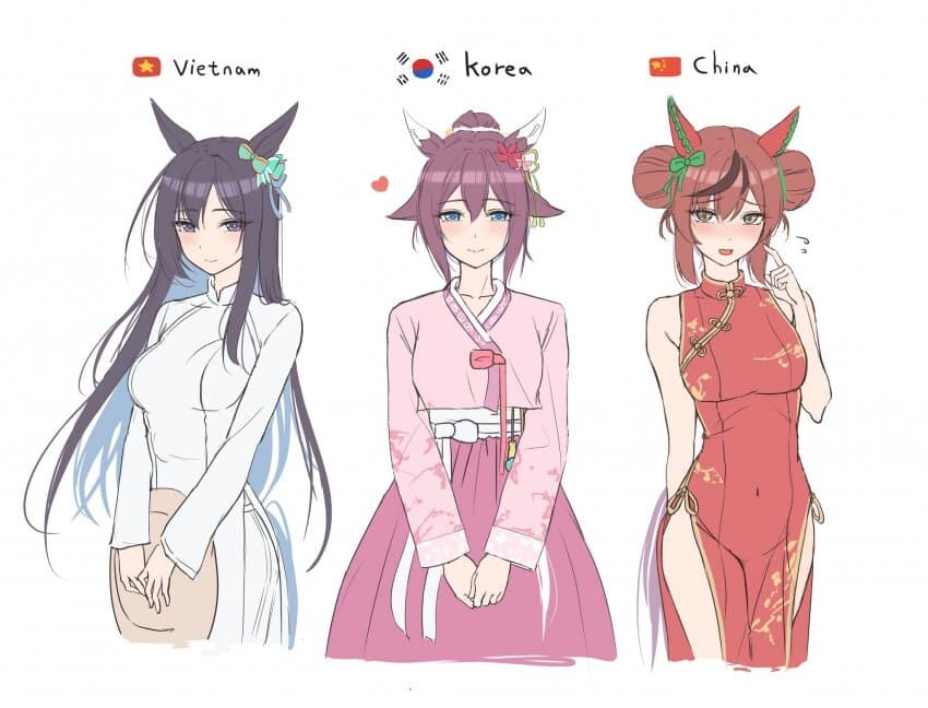 [말딸] 외국옷을 입은 말딸들_1.jpg