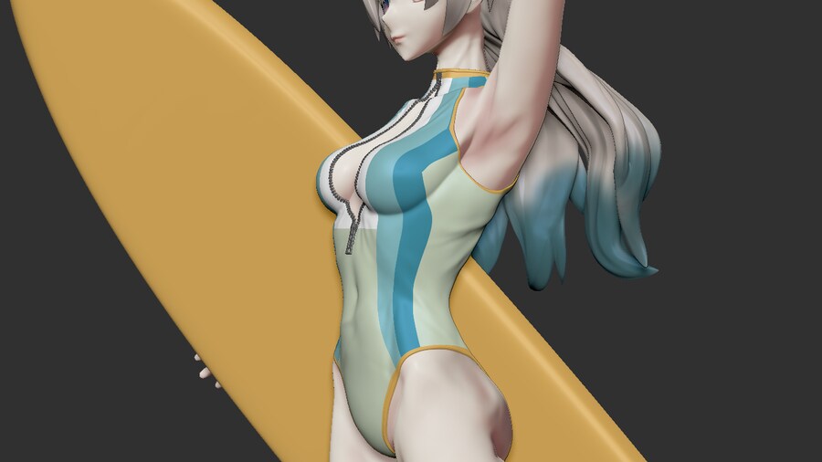 [붕괴: 스타레일] 반디 ver.swimsuit / 피규어 3D 모델링_6.png