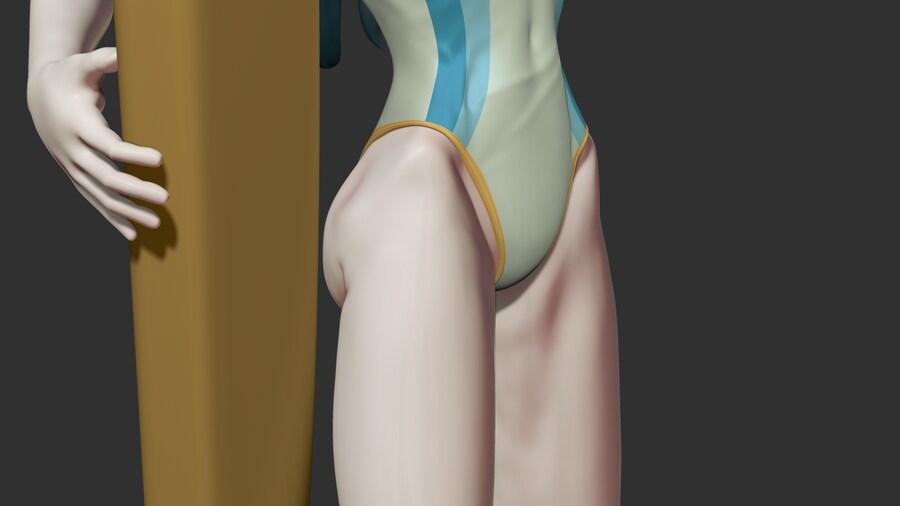 [붕괴: 스타레일] 반디 ver.swimsuit / 피규어 3D 모델링_7.png