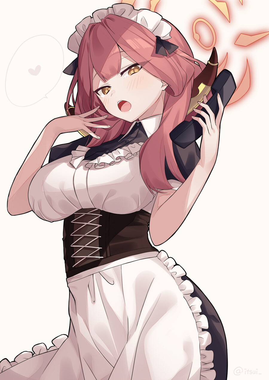 [블루아카] 메이드 아루_1.jpg