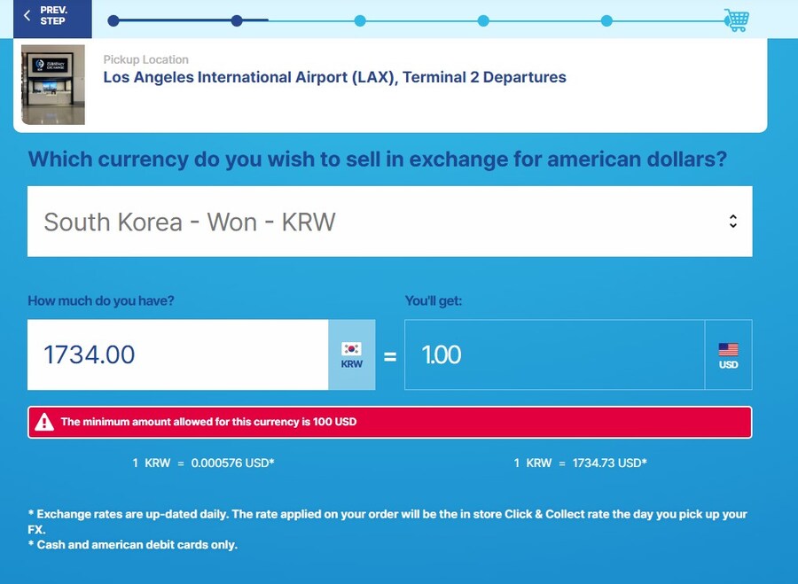 현재 LA공항 환전율 1달러- 1734.XX원_2.jpg
