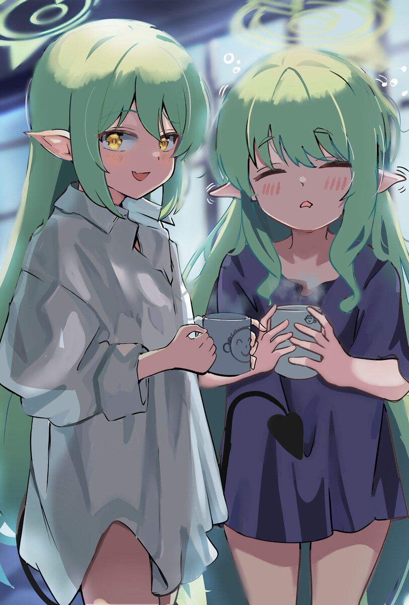 블루아카) 여센세문학) "선생-. 저녁식사중이셨군요."_1.jpg