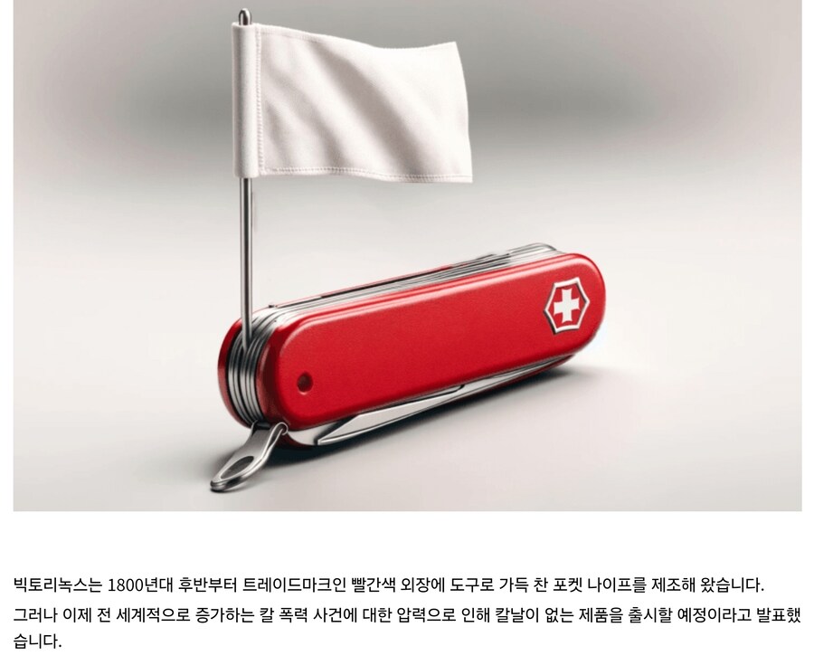세계적인 도검 단속 강화로 변화를 보이는 스위스 아미 나이프_1.jpg
