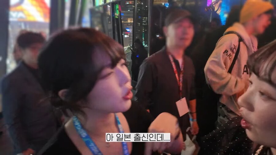 유튜브) 일본 세가파티에 간 유튜버가 스텝한테 들은 한국어_3.png
