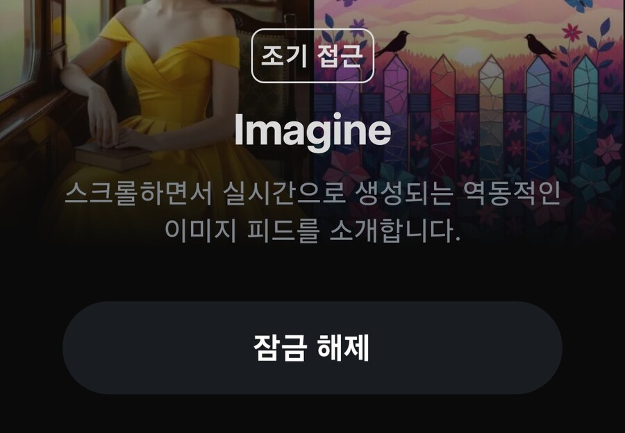 그록 ai 영상 만들기 접근이 안 되네요_2.jpg