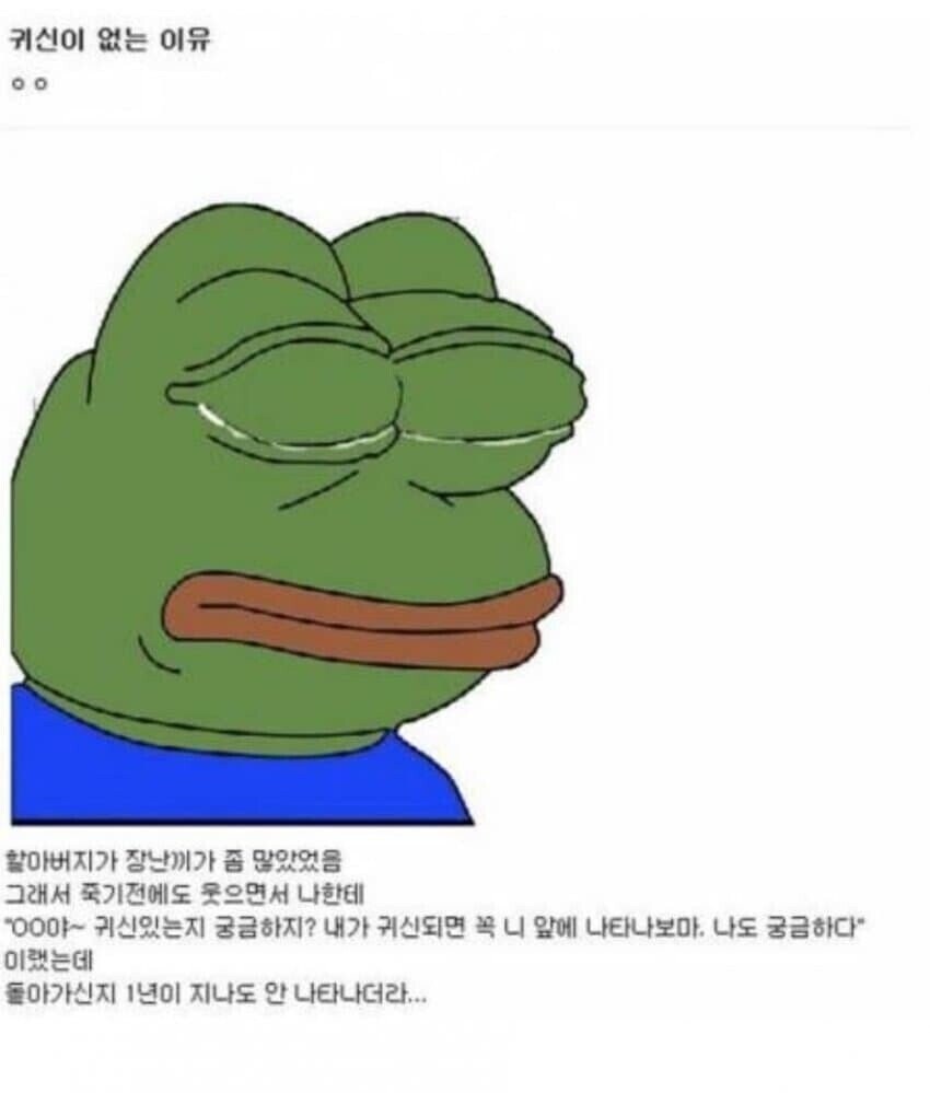 귀신이 없는 이유를 밝혀낸 갤럼 ㅜㅜ_1.jpg