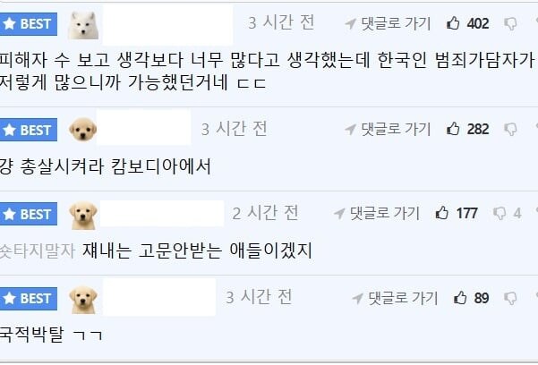 캄보디아 '피해자'가 아닌 직접 범죄에 가담함 한국인'피의자'68명..송환 거부중_6.jpg