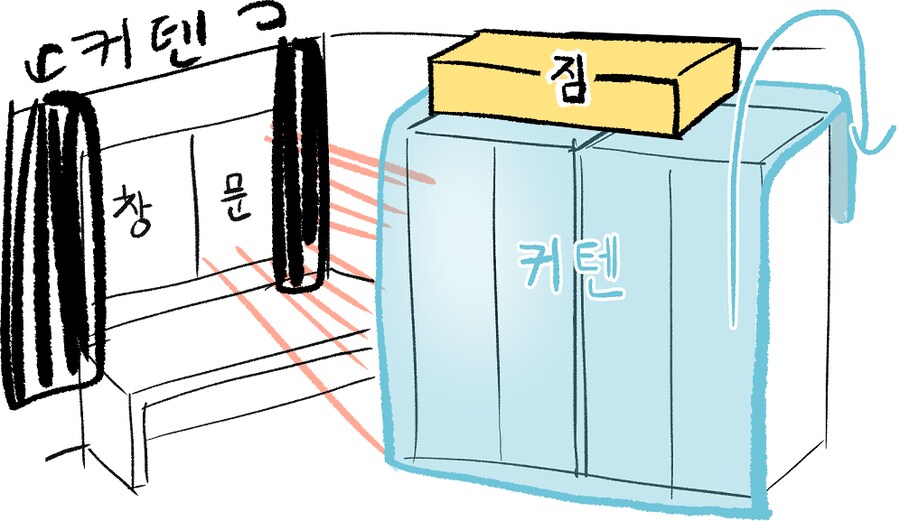 장식장 햇빛 가리개 어떻게 설치하면 좋을까_1.png