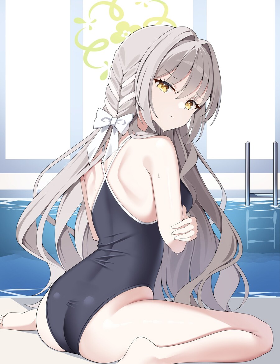 블루아카) 수영복 미요 뒷태_1.jpg