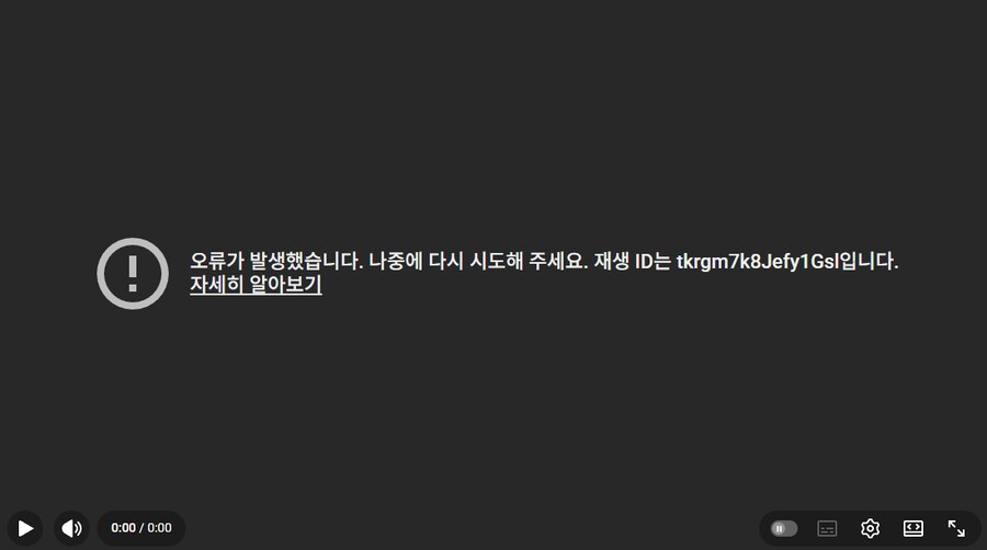 유튜브 접속 장애…모바일 등 일부 기기 재생 오류_1.png