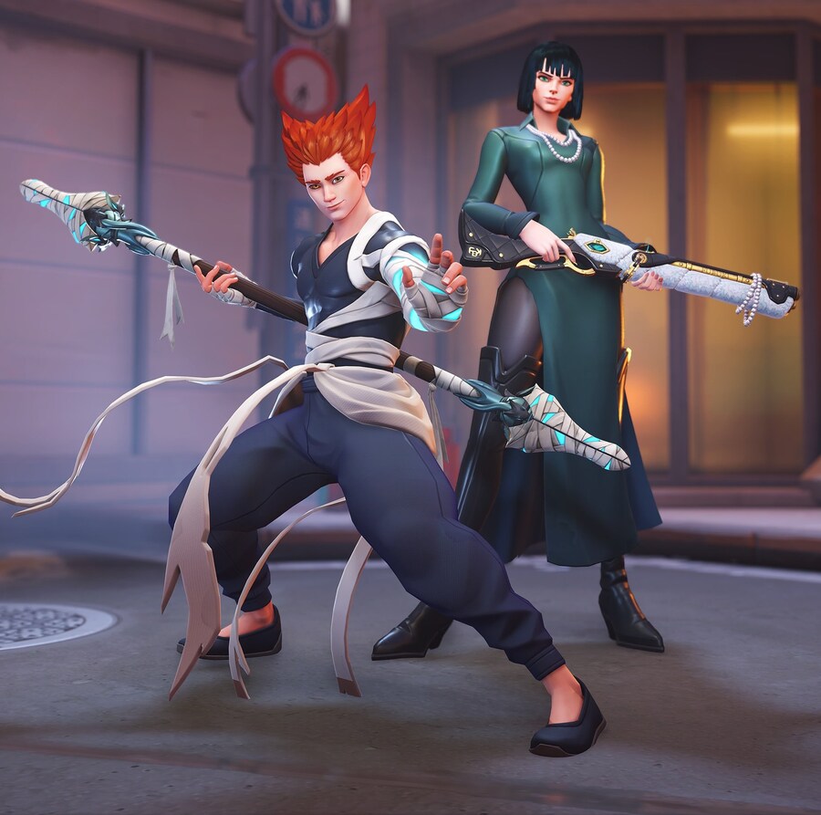 오버워치2 x 원펀맨 콜라보 신규 스킨 2종 공개 - 후부키, 가로우_2.jpg