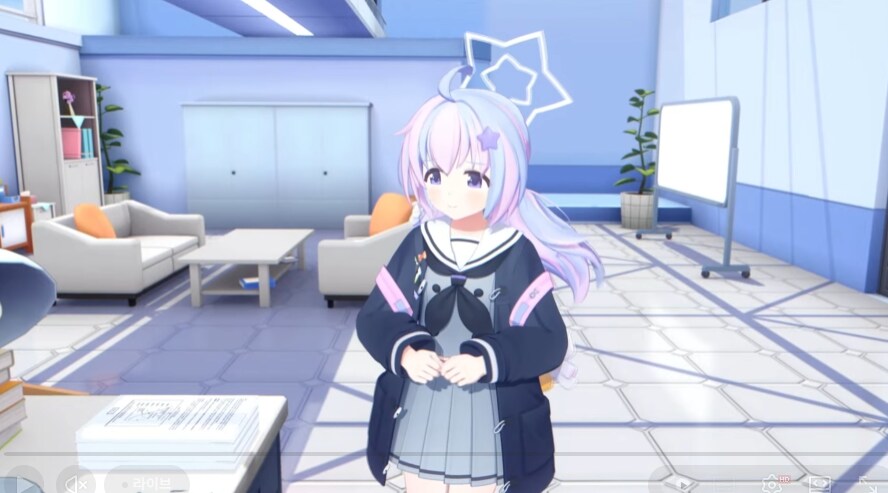 블루아카) 선생은 레이사의 응원으로 귀를 잃었다._1.png