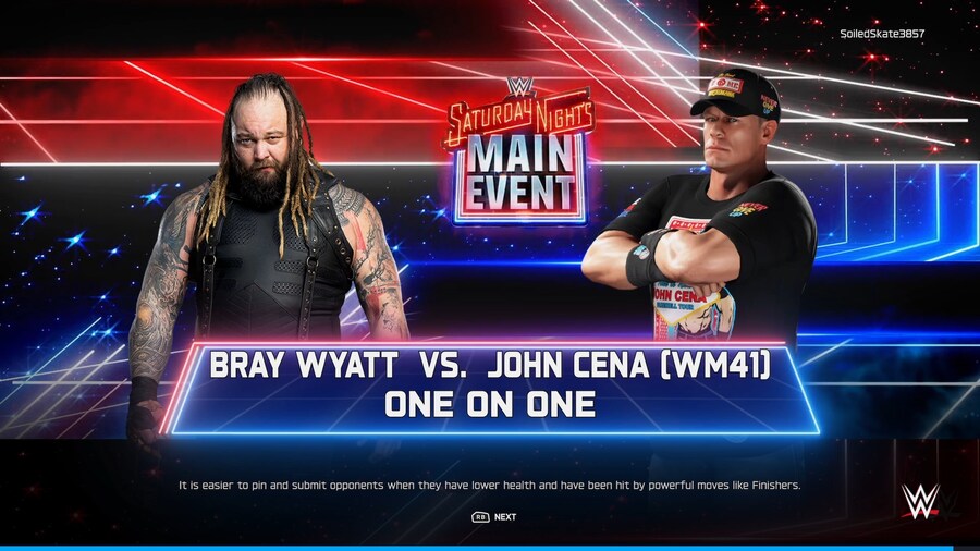 WWE 2K25 BRAY WYATT VS. JOHN CENA_1.png