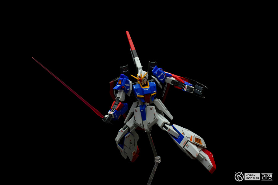 HGUC 제타건담 아크릴부분도색/습식데칼/무광마감으로 완성하였습니다._8.jpg