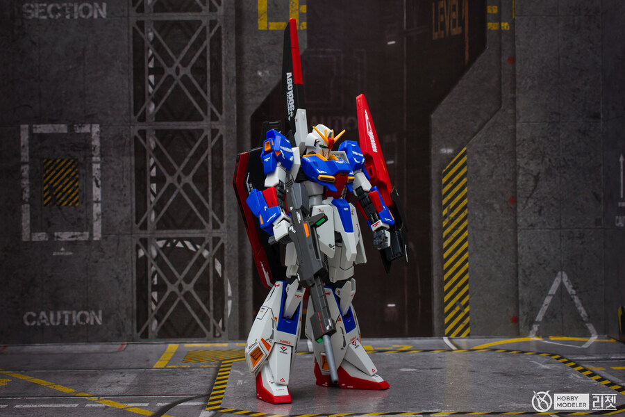 HGUC 제타건담 아크릴부분도색/습식데칼/무광마감으로 완성하였습니다._14.jpg