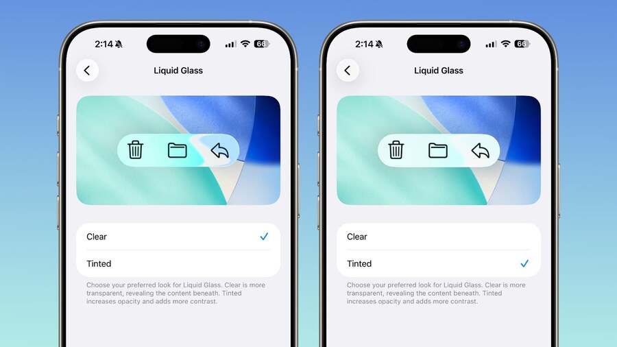 iOS26.1 Beta4 Liquid Glass 불투명도 조절 지원_1.jpg