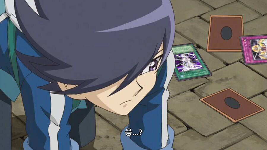 [유희왕 5D's] 뭔가 계획이 있었지만 무산된 것으로 보이는 에피소드_1.png