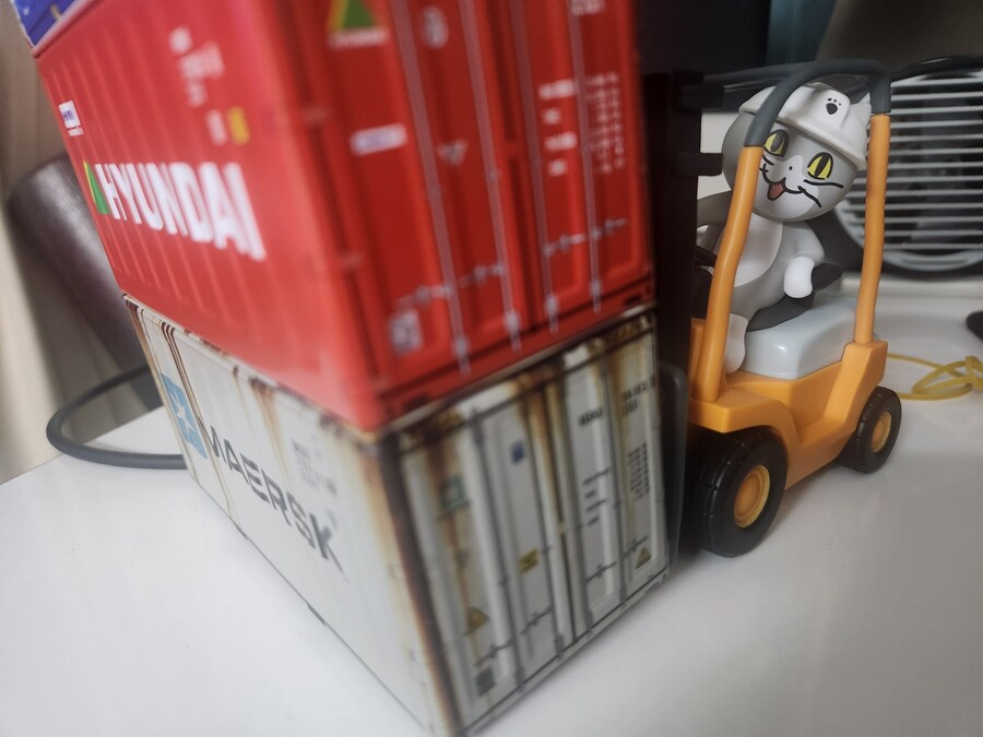 달려라 현장냥이, 지게차 좋았쓰_5.jpg