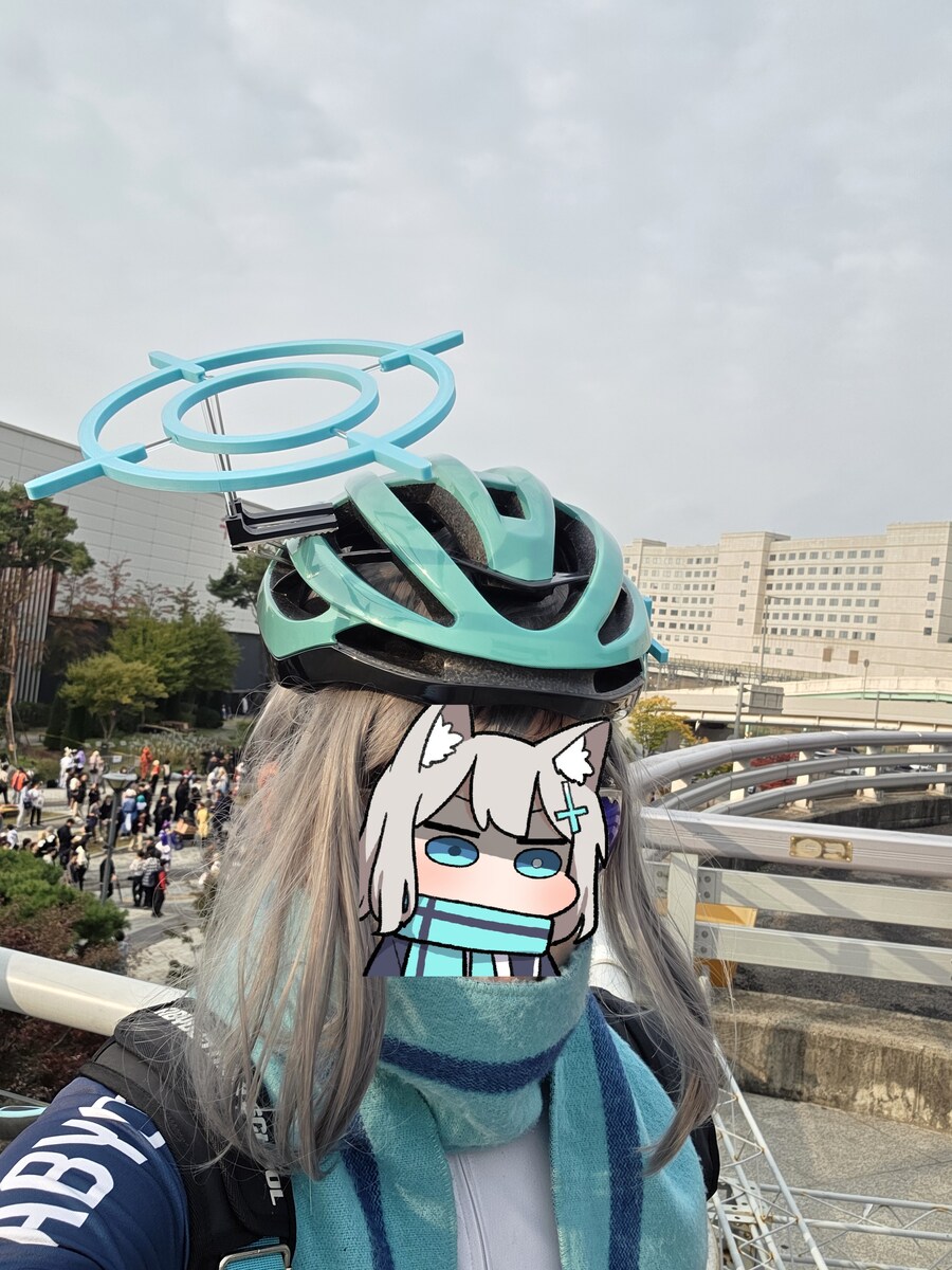 블루아카)자전거 타고 수원 코믹월드 フトスト！_8.jpg