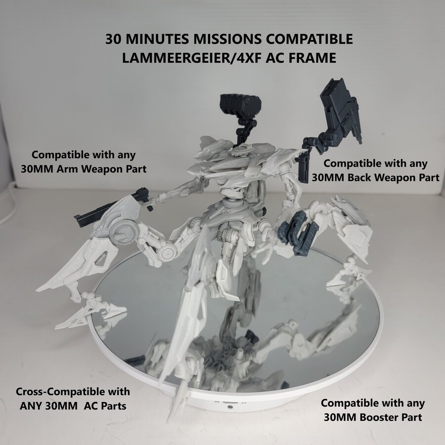 아머드코어) 30mm 시리즈 발매 텀을 못참은 팬이 직접 만든 람머가이어_1.jpg